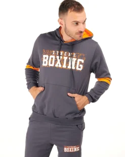 XTREME BOXING - UOMO FELPA CON CAPPUCCIO
