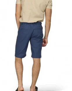 YELLOW DOG - BERMUDA DA UOMO BLU TASCA AMERICA CON LACCIO