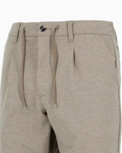 YELLOW DOG - Pantalone tasca america beige da uomo