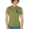 YELLOW DOG - TSHIRT MEZZA MANICA CON TASCHINO