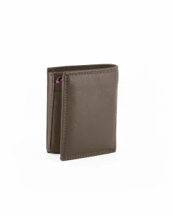 YOU YOUNG COVERI - Portafoglio taupe in VERA PELLE da donna